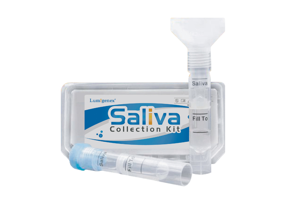 Consumíveis OEM PCR 2mL kit de coleta de saliva descartável seguro conveniente