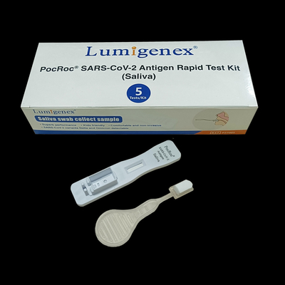 Kit de teste rápido de antígeno Covid19 sensível a ouro coloidal cotonete pirulito