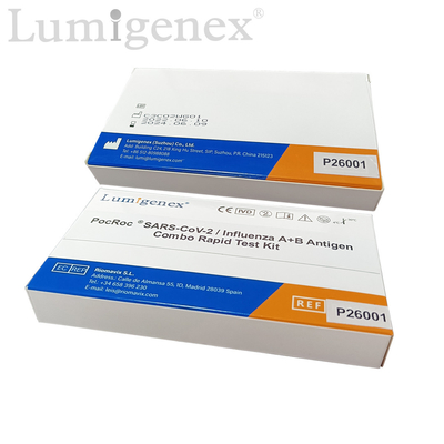 SARS-CoV-2/gripe um registro rápido do certificado TGA do CE de Kit Colloidal Gold do teste da gripe B