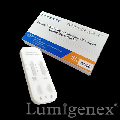 SARS-CoV-2/gripe um registro rápido do certificado TGA do CE de Kit Colloidal Gold do teste da gripe B