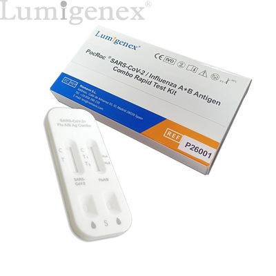 SARS-CoV-2/gripe um registro rápido do certificado TGA do CE de Kit Colloidal Gold do teste da gripe B
