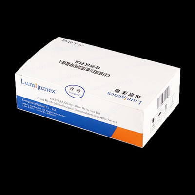Analisador combinado Amyloid C-reativo do jogo TRFIA do teste da proteína/soro A (CRP/SAA) no laboratório clínico do hospital