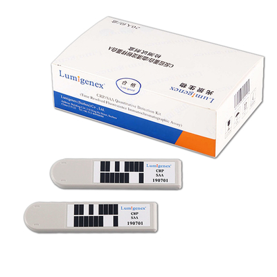 Analisador combinado Amyloid C-reativo do jogo TRFIA do teste da proteína/soro A (CRP/SAA) no laboratório clínico do hospital