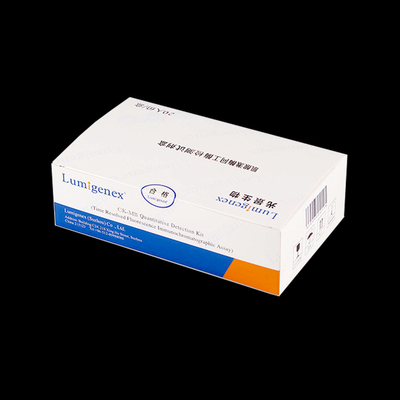 Isoenzima da quinase de Kit Colloidal Gold Assay Creatine do teste do POC de 20 testes/jogo
