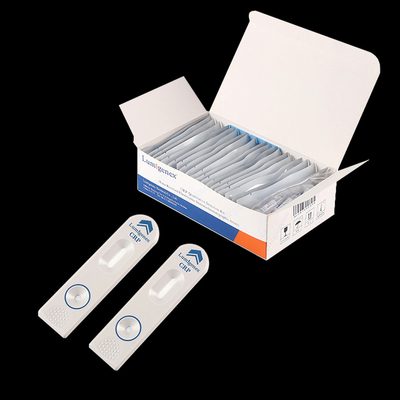 Kits de teste de ponto de atendimento de proteína C reativa Certificação CFDA Tecnologia de imunoensaio