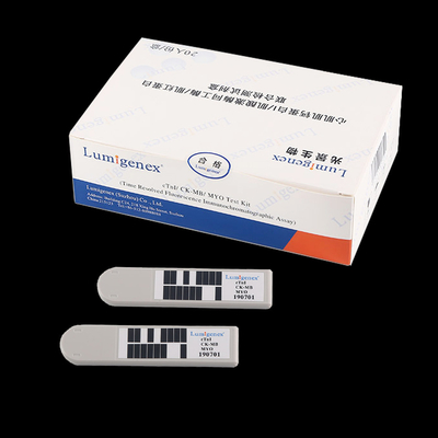 Cardiac Troponin I / Creatina Kinase Isoenzyme / Myoglobin Combo Test Kit Ácido Graxo