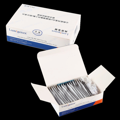 Sensibilidade alta do Immunoassay do jogo TRFIA do teste do POC de CTnI/CK-MB /Myo