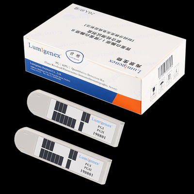 Kit de teste combinado de pepsinogênio I/pepsinogênio II para triagem de câncer gástrico sangue total