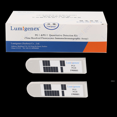 Função Gástrica Diagnosticar Pepsinogênio I / Pepsinogênio II (PGI / PGII) Combo Test Kit exame de sangue total infecção pulmonar