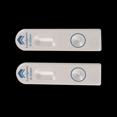 Kit de teste POC ISO13485 D-dímero de sangue total por TRFIA Technology Marcador cardíaco