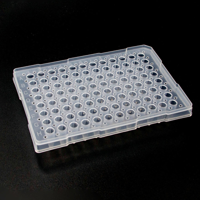 a placa do PCR do poço dos materiais de consumo 96 do laboratório com filme USP da selagem aprovou material dos PP esterilizado