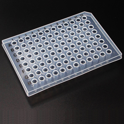 a placa do PCR do poço dos materiais de consumo 96 do laboratório com filme USP da selagem aprovou material dos PP esterilizado
