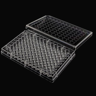 Plástico PP aprovado pela USP com 96 poços Elisa Plate Laboratory Plastic Plate