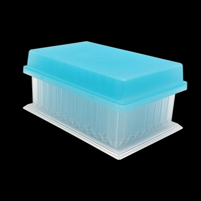 Consumíveis de laboratório 2,2 ml Placa de 96 poços profundos plano/redondo fundo transparente