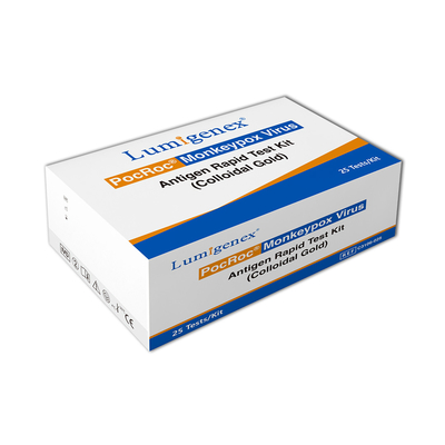 CE de Kit Colloidal Gold High Accuracy do teste de Monkeypox da doença infecciosa registrado