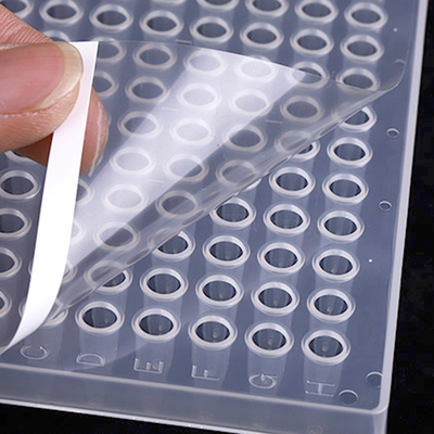 Filme transparente bom da selagem da placa do PCR do filme da selagem de Microplate do filme 96 Não-permeáveis responsivos altos do PCR