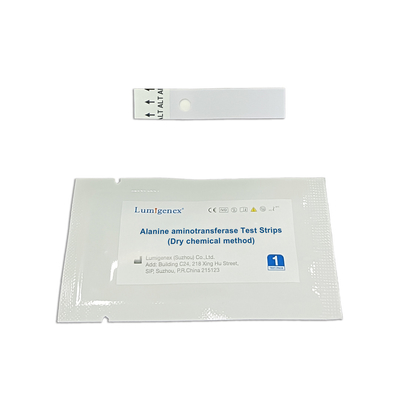 Reagente de teste IVD Tiras de teste de alanina aminotransferase Analisador bioquímico