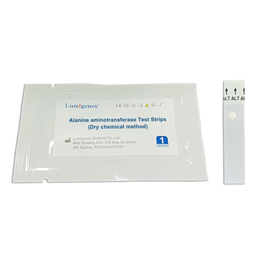 Reagente de teste IVD Tiras de teste de alanina aminotransferase Analisador bioquímico