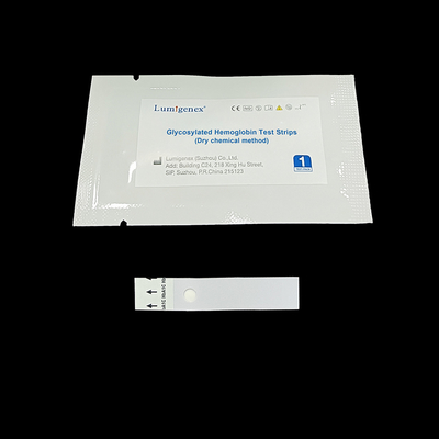 A tira de teste precisa do açúcar no sangue HbA1C portátil para o CE do teste da casa do uso do IVD aprovou