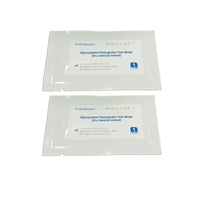 O CE/ISO13485 certificou a tira de teste rápida de HbA1C com 24 meses de vida útil