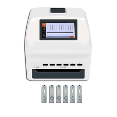 Kit de detecção de hemoglobina glicosilada por analisador TRFIA para laboratório clínico hospitalar