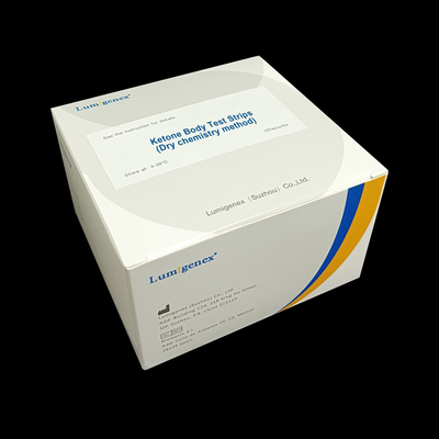 Diagnostique o Ketoacidosis, tiras de teste do corpo de cetona do monitor do diabetes