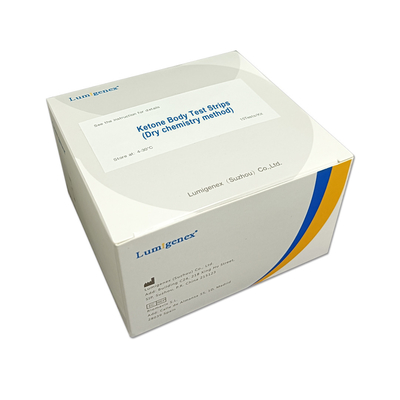 Diagnóstico de IVD de diabetes Tiras de teste de corpos cetônicos Teste bioquímico