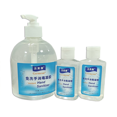 Gel antibacteriano desinfetante para as mãos personalizado com 75% de álcool