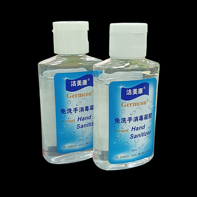 Sanitizer da mão do instante do uso da casa com o antibacteriano do aloés que desinfeta o álcool de 75%