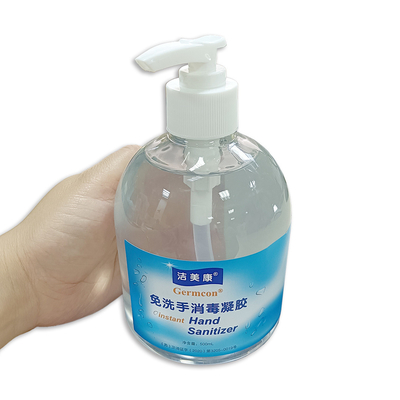 Desinfetante Hidratante para as Mãos 500mL com Vitamina E 75% Álcool Desinfetante