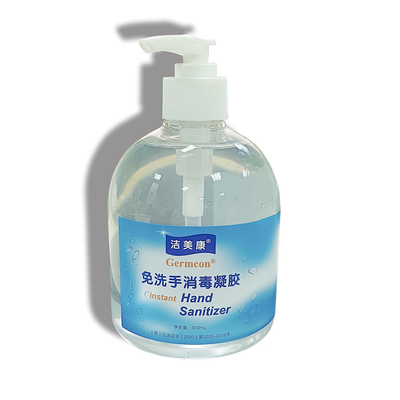 Gel antibacteriano desinfetante para as mãos personalizado com 75% de álcool