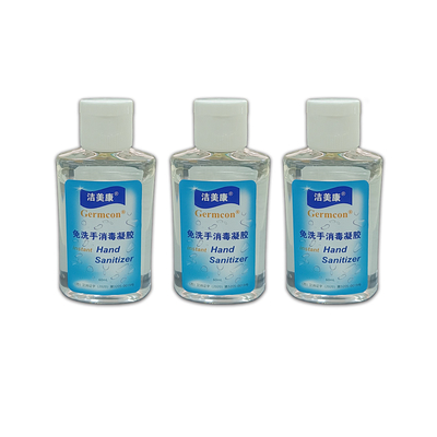 Gel antibacteriano desinfetante para as mãos personalizado com 75% de álcool