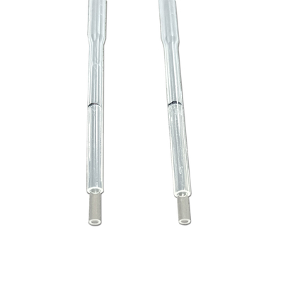 Material de LDPE aprovado pela USP descartáveis ​​para pipetas capilares Pasteur de autoabsorção