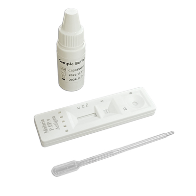 Kit de teste rápido de antígeno de malária PF/PV ouro coloidal registrado CE