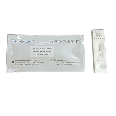 O CE aprovou a malária P.F P.V Antigen Rapid Test Kit Colloidal Gold