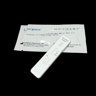 O CE certificou a gripe rápida combinado B de Kit Detect Flu A do teste da gripe em 15 mintues