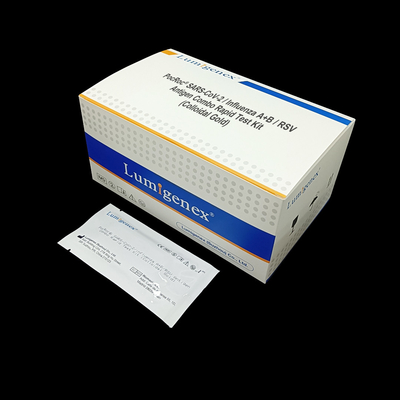 SARS-CoV-2/gripe A+B/antígeno de RSV volume de amostra rápido combinado das gotas do jogo 3 do teste