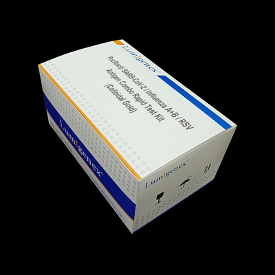 Gripe A+B/antígeno de RSV gaveta coloidal rápida combinado do teste do ouro do jogo Covid-19 do teste para o uso da casa