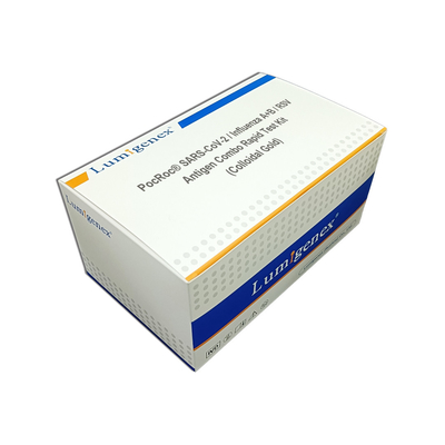 Covid 19/gripe A+B/antígeno de RSV teste rápido combinado Kit Colloidal Gold