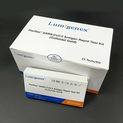 Kit de teste rápido de antígeno Covid-19 (ouro coloidal) para uso médico com CE