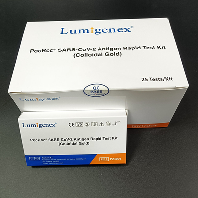 Fornecimento de fábrica Kit de teste rápido de antígeno Covid-19 (ouro coloidal) para uso médico