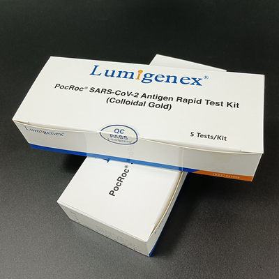 Kit de autoteste rápido de antígeno de 20 minutos para cotonete nasal para diagnóstico médico com