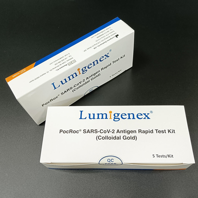Kit de autoteste rápido de antígeno de 20 minutos para cotonete nasal para diagnóstico médico com