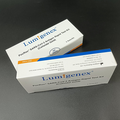 Kit de autoteste rápido de antígeno de 20 minutos para cotonete nasal para diagnóstico médico com
