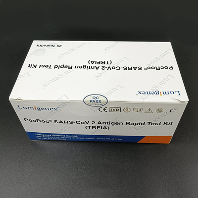 Kit de Teste Rápido de Antígeno (TRFIA) Imunocromatográfico Completo Qualitativo