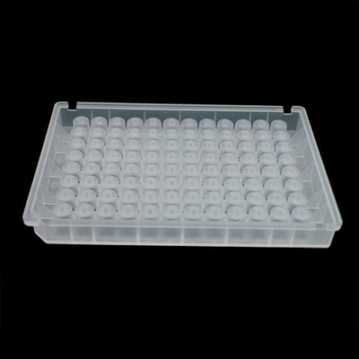 Placas de eluição de plástico Kingfisher de fundo cônico de 0,5 ml com 96 poços