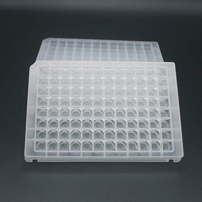 Placas de eluição de plástico Kingfisher de fundo cônico de 0,5 ml com 96 poços