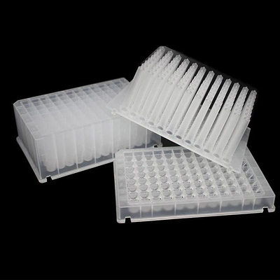 Placas de eluição de plástico Kingfisher de fundo cônico de 0,5 ml com 96 poços