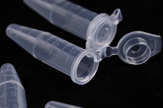 Tubos de Microcentrífuga Estéreis Transparentes, Tubos de Microcentrífuga PP 1.5