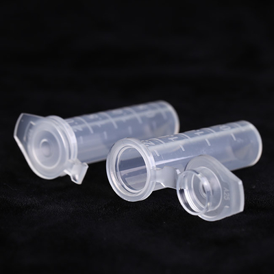 Tubo de microcentrífuga descartável de 2 ml, tubos de centrífuga ISO13485 PP